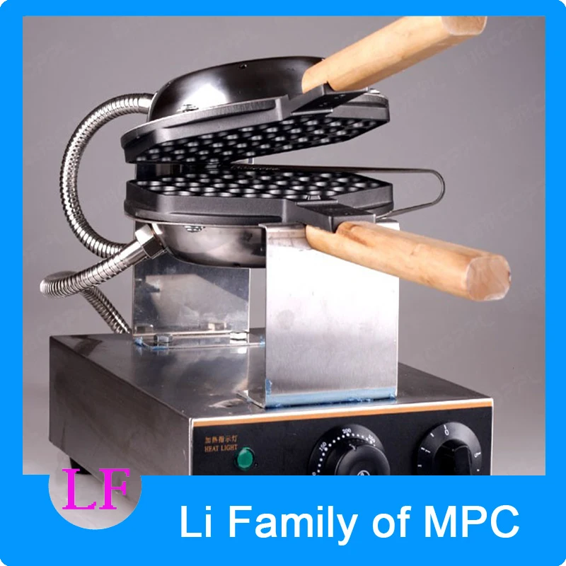 

1400W Egg Roll Maker Household Electric Pan Muffin Machine Kitchen Waffle Maker with Adjustable Thermostat FY-6