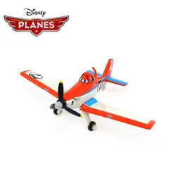 Оригинальный disney Самолеты Pixar 2 № 7 Дасти Strut Jetstream 1:55 металлического сплава Diecast модель самолета игрушки для мальчиков Рождественский