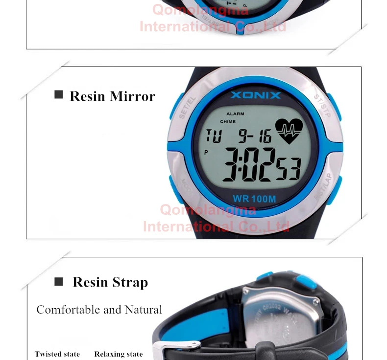 esporte relógios à prova dwaterproof água 100m