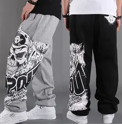 2017 хип хоп мужские джоггеры Паркур rap street dance Свободные Штаны спортивные мужские брюки