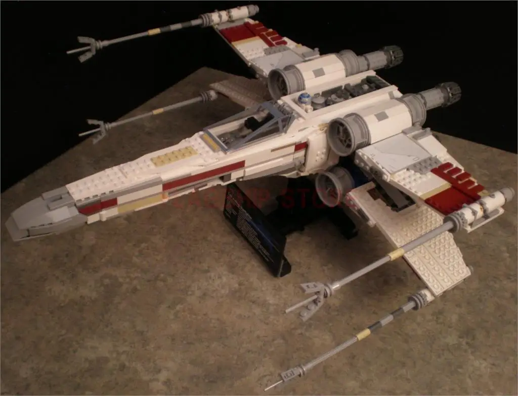 LP 05039 Star Serise Wars X-wing Red Five модель космического истребителя строительный комплект набор блоков LPs игрушки Клон 10240