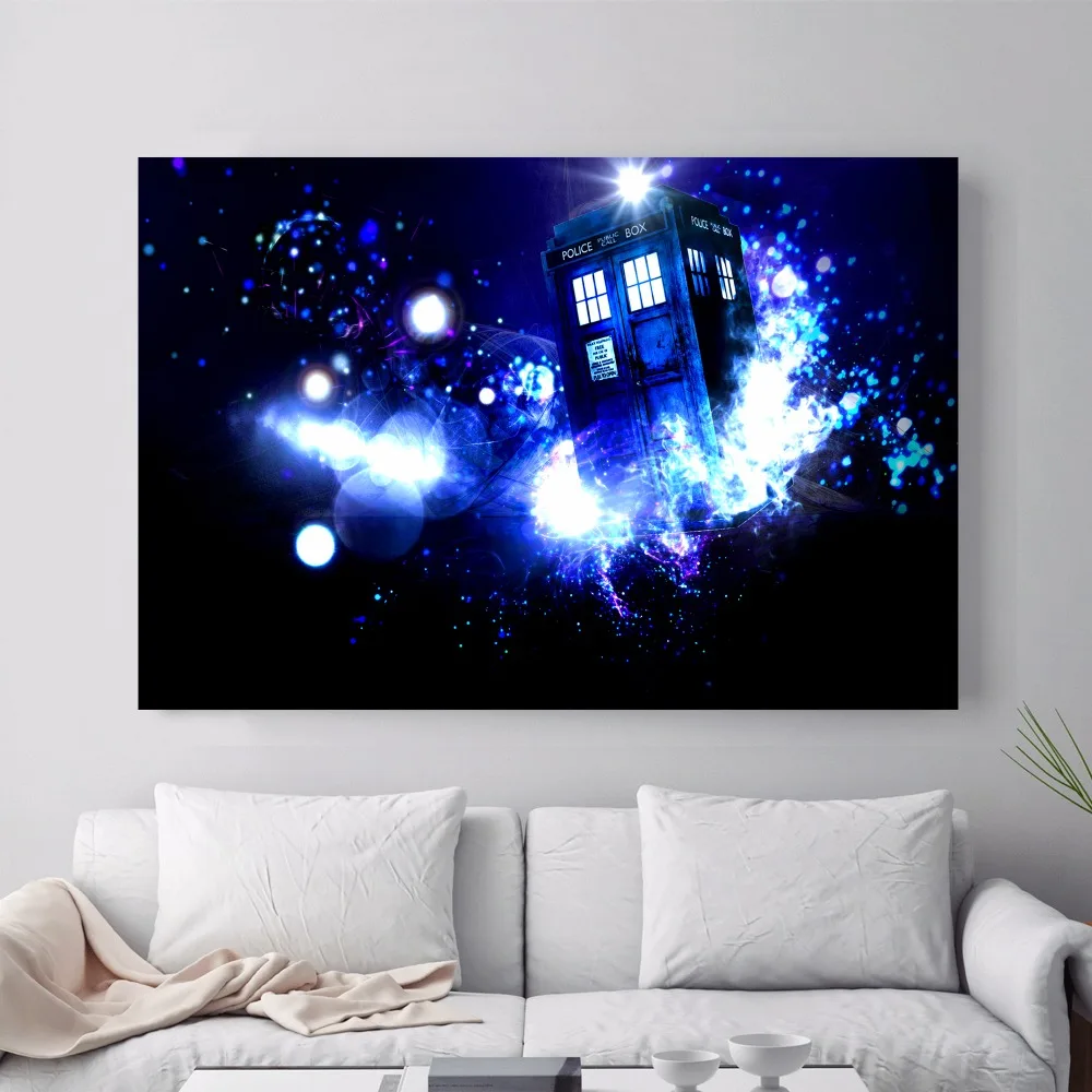 Doctor-Who-Police-Box-Artwork-Canvas-Art-Print-Painting-Poster-Wall-Pictures-For-Living-Room-Home (2)