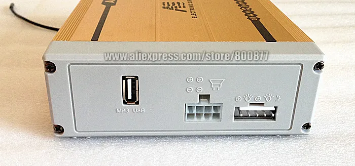 As820 200 w sirene do carro sem