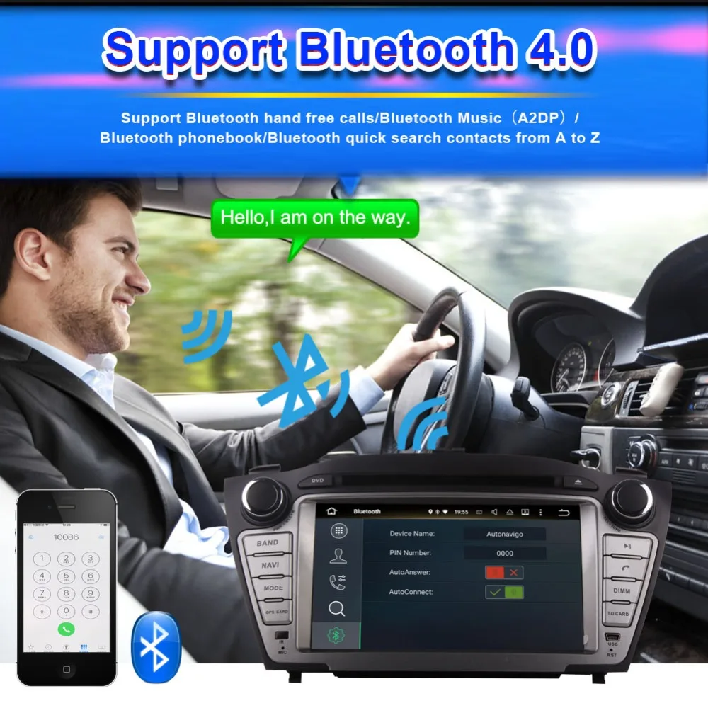 Discount Android 7.1/8.0 Car Multimedia Player GPS Navigation For Hyundai Tucson IX35 2009 2010 2011 2012 2013 2014 Bluetooth WIFI 3G 3