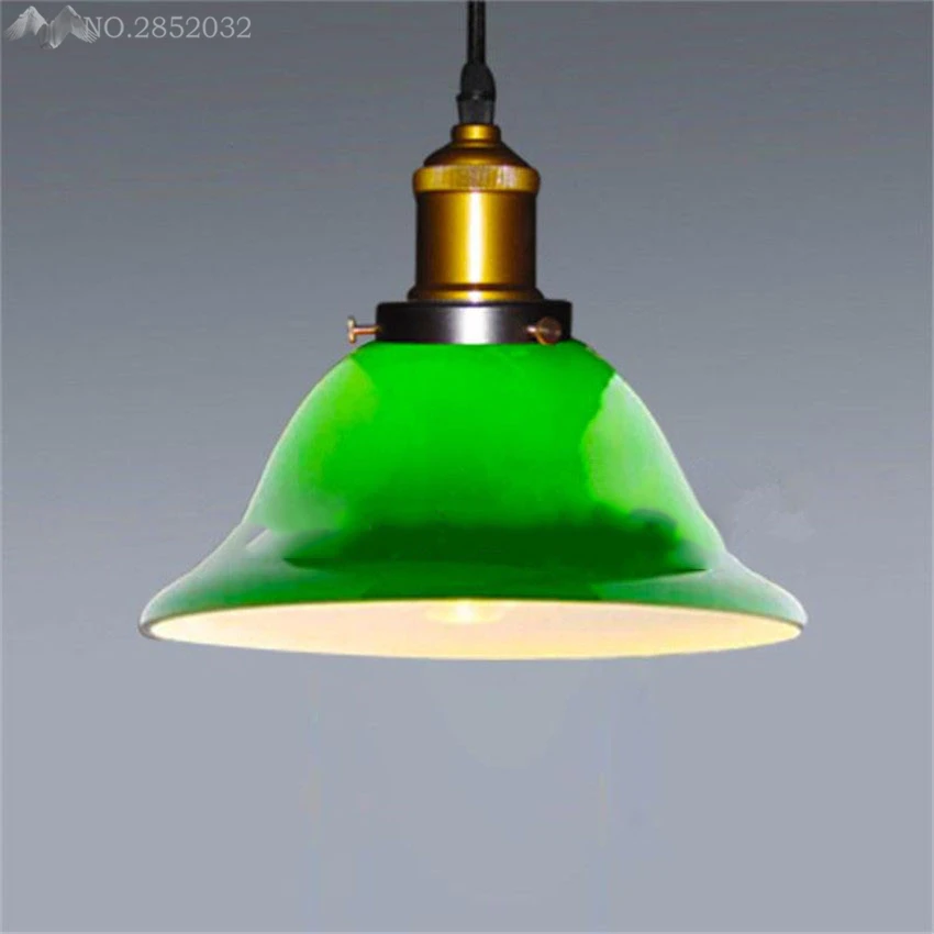 Post modern lamps Pendant Lights Emerald Green Glass ...