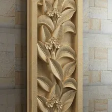 Стены decoraion фрезерный станок с ЧПУ рельеф модель STL формат 3D модель artcam type3 CNC гравировка M202