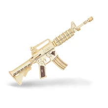 Детское ружье модель военного Стиль 3D дерева моделирования M4A1 штурмовой игрушечное оружие стереоскопическая головоломка сборка модель ружье для детей подарок на день рождения подарки