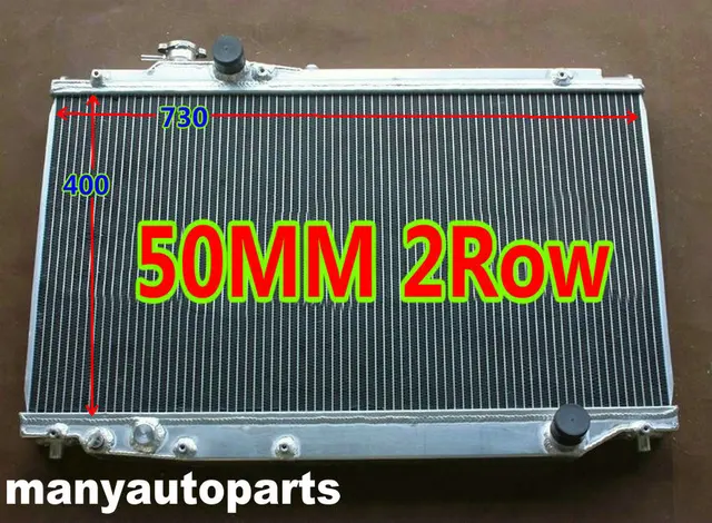 ALLOY RADIATOR FOR TOYOTA SUPRA MK4 JZA80 2JZ-GTE BI-TURBO RZ MT 