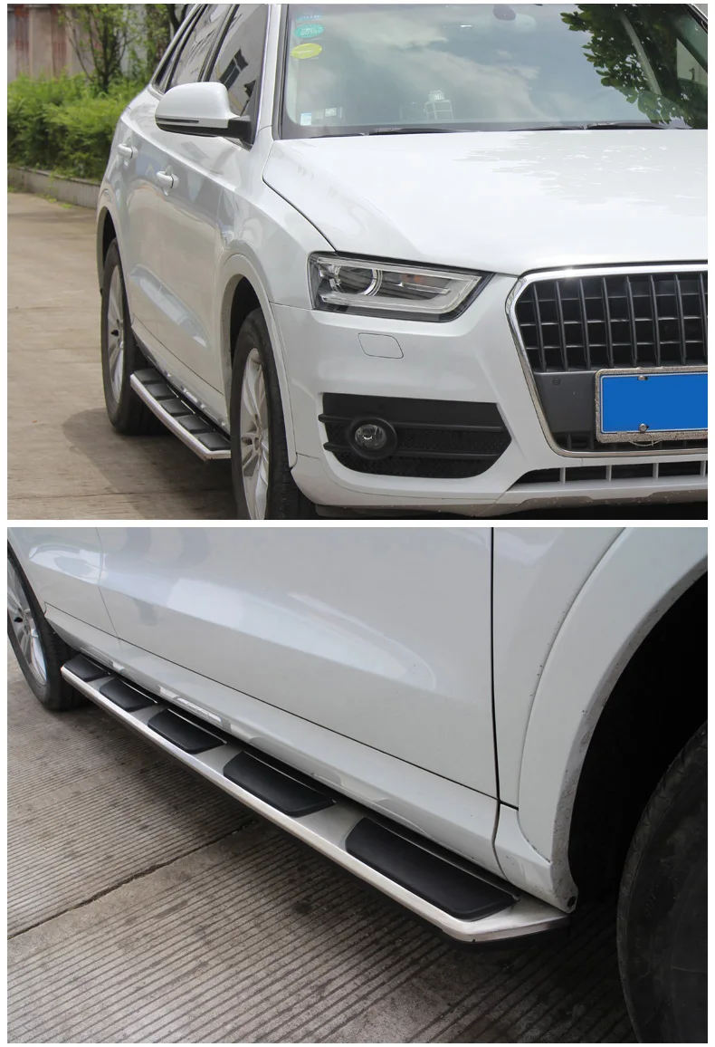 Горячая сторона шаг бег доска nerf бар для audi Q8 Q7 Q5L Q3 Q5 IATF16949 качество поставщика, SUV speciali