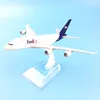 A380 FEDEX EXPRESS Airline MODEL PLANE AIRCRAFT Kids Toys 16CM Alloy Metal Model Plane W Stand Aircraft Toys Birthday Gift 5