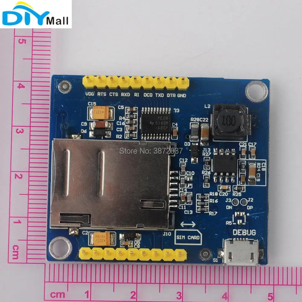 Макетная плата модуля 4G с европейской сетью SIM7100E + антенна для Arduino Raspberry Pi Android Linux