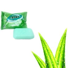 85 г Шанхай aloevera мыло заболеваний кожи от акне, псориаза экзема противогрибковый Bubble Bath здоровые
