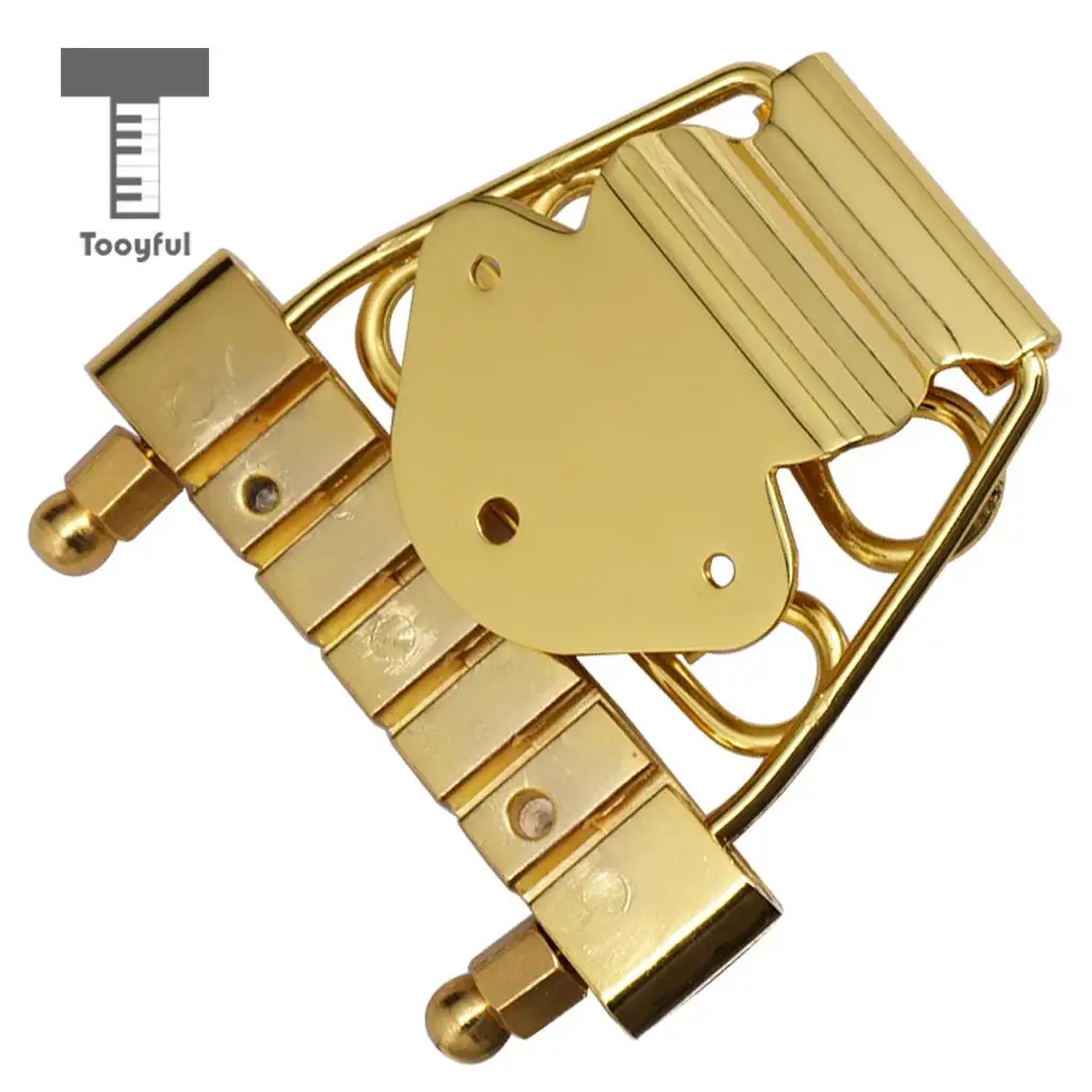 Tooyful Trapeze Tailpiece Deluxe for 6-String Hollow Semi Hollow Archtop Jazz Guitar