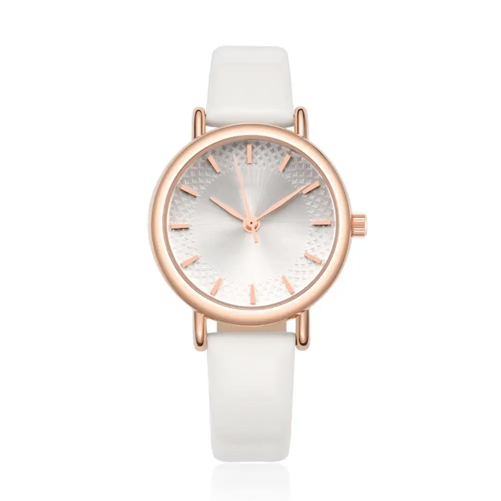 

Fashion brand women brand watches quartz casual leather strap wristwatches lady cocks