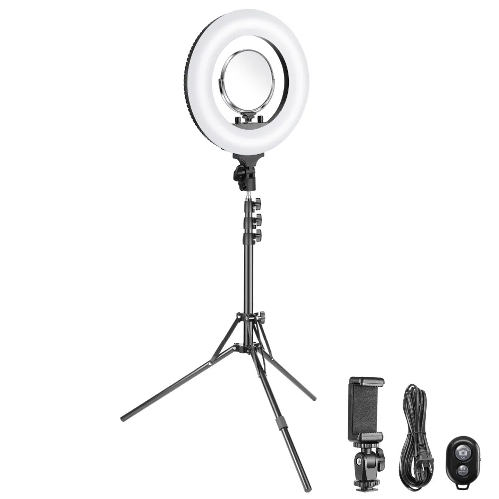 

Neewer 18-inch Outer Dimmable SMD LED Ring Light with 69-inch Stand Kit for Photo Portrait Photography YouTube Video Shooting