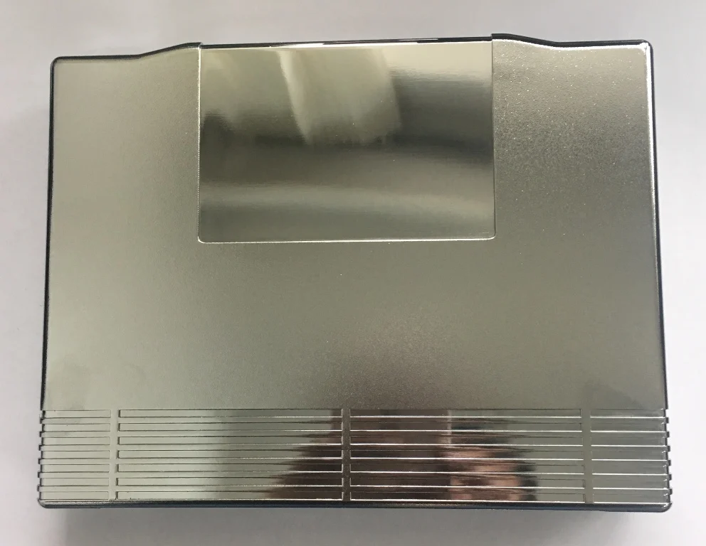 

NEOGEO AES Silver color metal plating Game Cartridge Replacement Plastic Shell for SNK NEO GEO AES Console