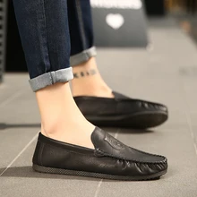 Fashion High Quality Casual Driving Shoes Leather Loafers Men Shoes 2018 New Men Loafers Luxury Flats Shoes Men 5 Fashion High Quality Casual Driving Shoes Leather Loafers Men Shoes 2018 New Men Loafers Luxury Flats Shoes Men 5