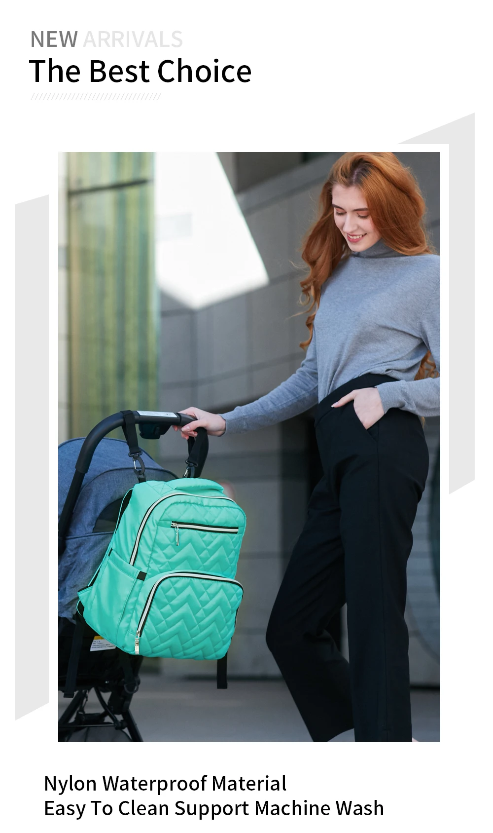 Островная Мода мумия для беременных пеленки мешок большой кормящих сумка рюкзак дизайнер мешок коляски ребенка Baby Care рюкзак для