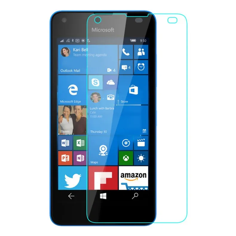 Для Nokia microsoft Lumia 550 защитная пленка из закаленного стекла 9H 0,26 мм 2.5D Противоударная Защитная пленка для Lumia550 N550