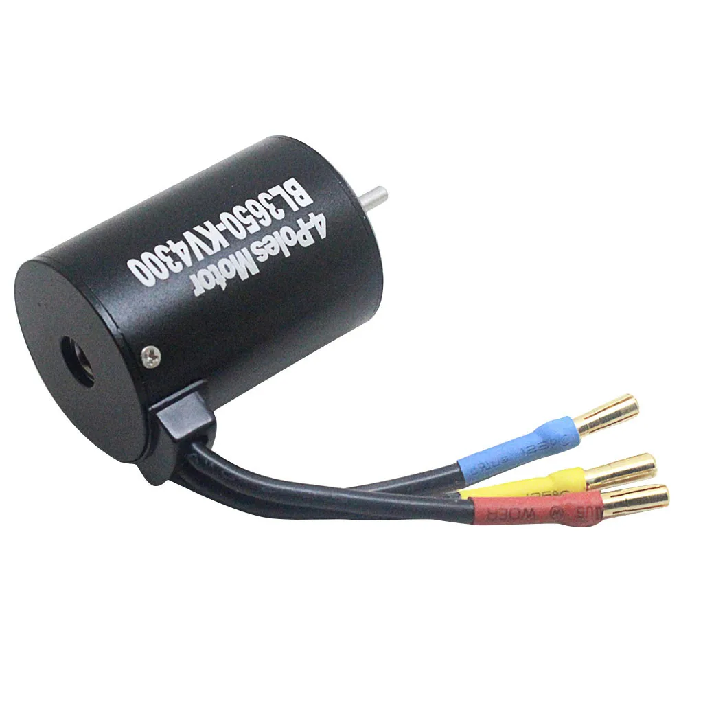 HIINST водонепроницаемый B3650 4300KV бесщеточный мотор с 60A ESC комбо набор для 1/10 RC
