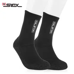 Slinx парные 3 мм носки для плавания гидрокостюм для дайвинга толщина SBR CR носки для дайвинга Предотвращают появление царапин теплые носки для