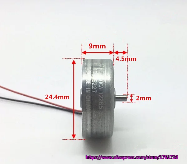

Brand new and original Mabuchi 400 micro DC motor RF-400CA-12265 5.9V 12500r/min high speed motor ~
