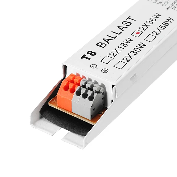 1 шт. 2X36 вт широкий электронный балласт напряжения для T8 люминесцентный светильник AC220-240V новое поступление