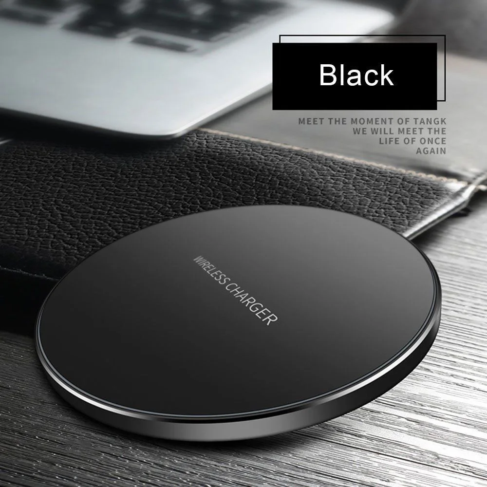 

Qi Wireless Charger For iPhone 8 X XR XS Max QC3.0 10W Fast Wireless Charging for Samsung S9 S8 Note 9 S10 USB Charger Pad