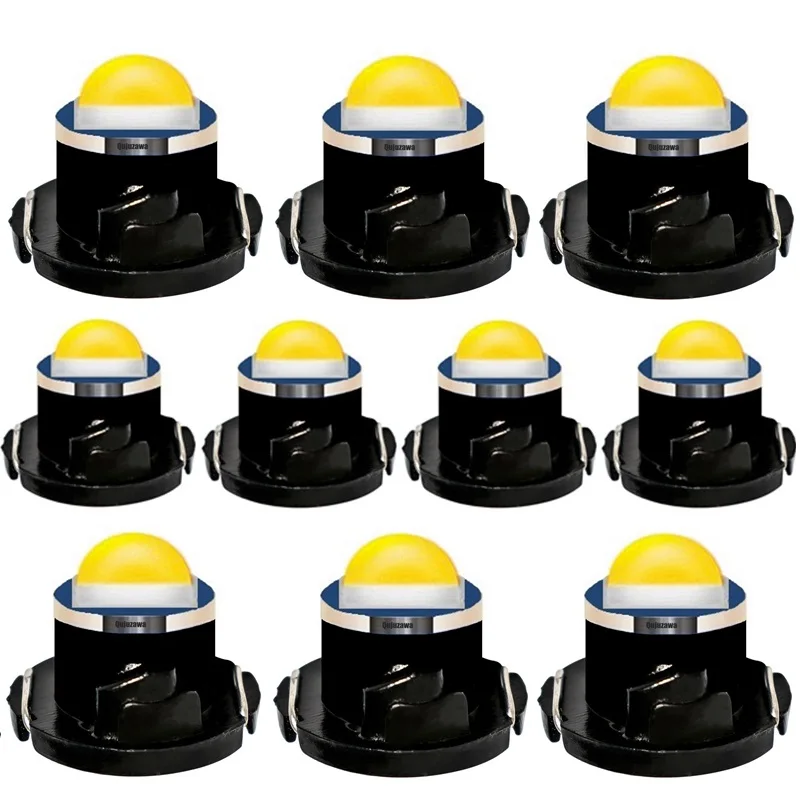 

10Pcs T3 T4.2 T4.7 Super Bright Cree Chip LED Bulbs Car Board Instrument Panel Lamp Auto Dashboard Warming Indicator Wedge Light