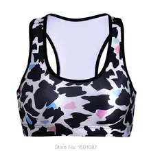 Hot New Women Breathable Yoga Sports Bras Padded Wireless Crop Top Running Gym Tank Top Girls Lady Shakeproof Sports Underwear