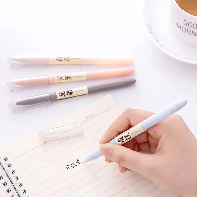 Korean stationery personality text does not forget the heart