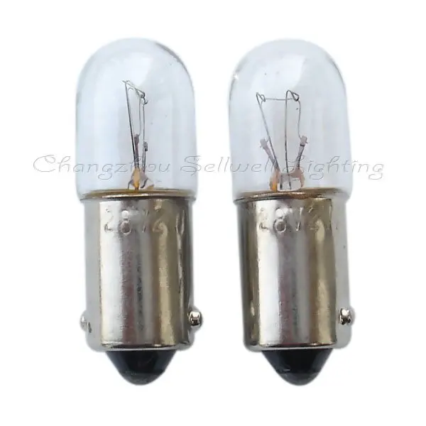 

Great!miniaturre Lamps Bulbs 28v 2w Ba9s T10x28 A223