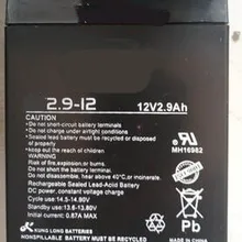 12V 2.9AH vrla батарея свинцово-кислотные аккумуляторные батареи для инструмент для громкоговорителя медицинское оборудование электрической системы