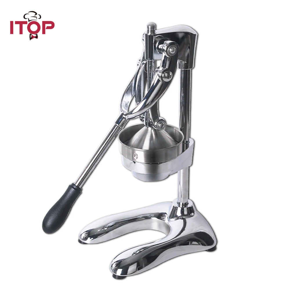 

ITOP Commercial Manual Citrus Lemon Orange Juicer Hand Press Fruit Juice Squeezer Machine Juice Tools Aluminum alloy Body