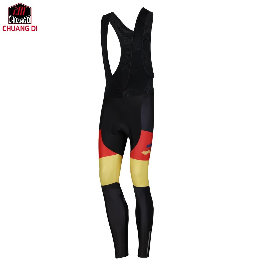 

Germany Pro Breathable MTB Bike Bicycle Racing Bib Shorts/ 3D Padded Coolmax Gel Cycling Pants/Long Cycling Bib Pants