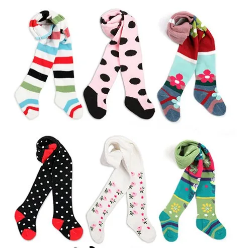 

6pcs/lot baby pantyhose stockings 7 styles children's tights for boys girls dance tights leg warmer 0-2T free shipping