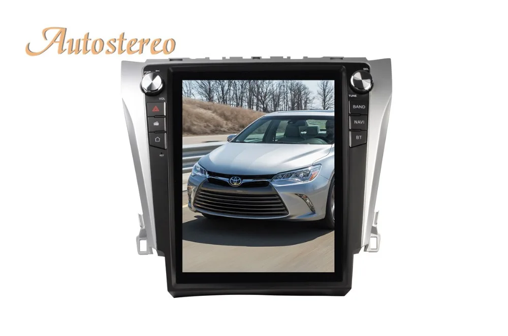 Best Android 7.1 Tesla style Car multimedia GPS Navigation For CAMRY 2012+ auto stereo no DVD player radio tape recoder head unit IPS 3