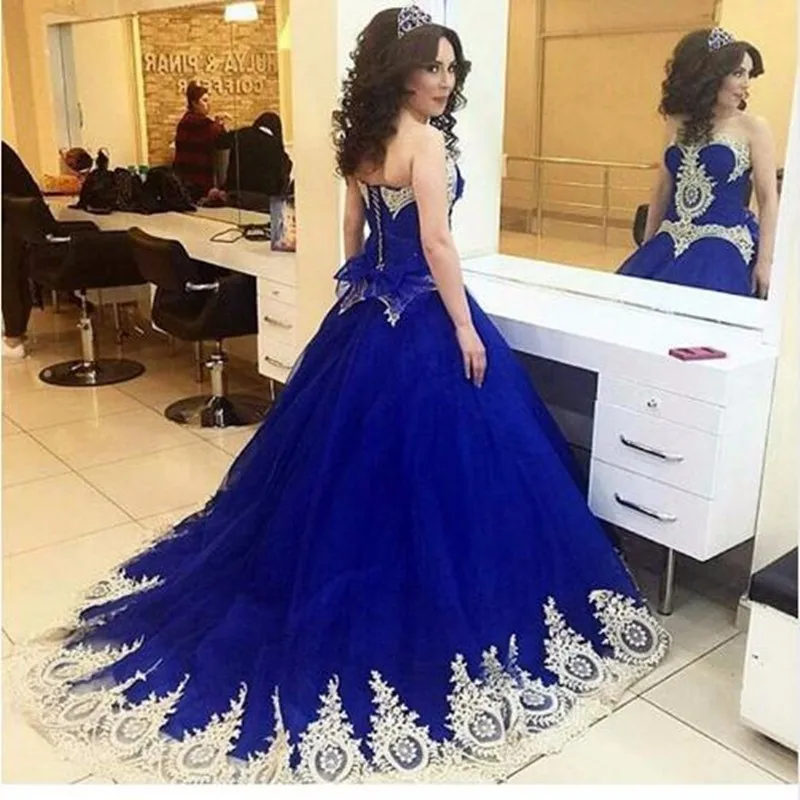 js prom gown blue