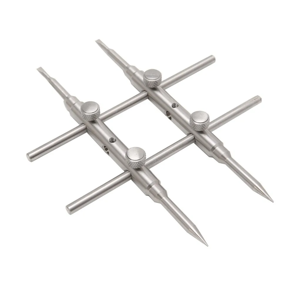 Clé De Démontage D'objectif à Double Pointe En Acier Inoxydable - Pour Objectifs 10 à 130 Mm - Outil De Réparation Pour Caméras, Télescopes Et Microscopes