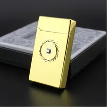 Новинка газа электронные чувство металлическая зажигалка забавная группа цветы Авто прикуриватели подарок ко Дню Святого Валентина для человека Бутик