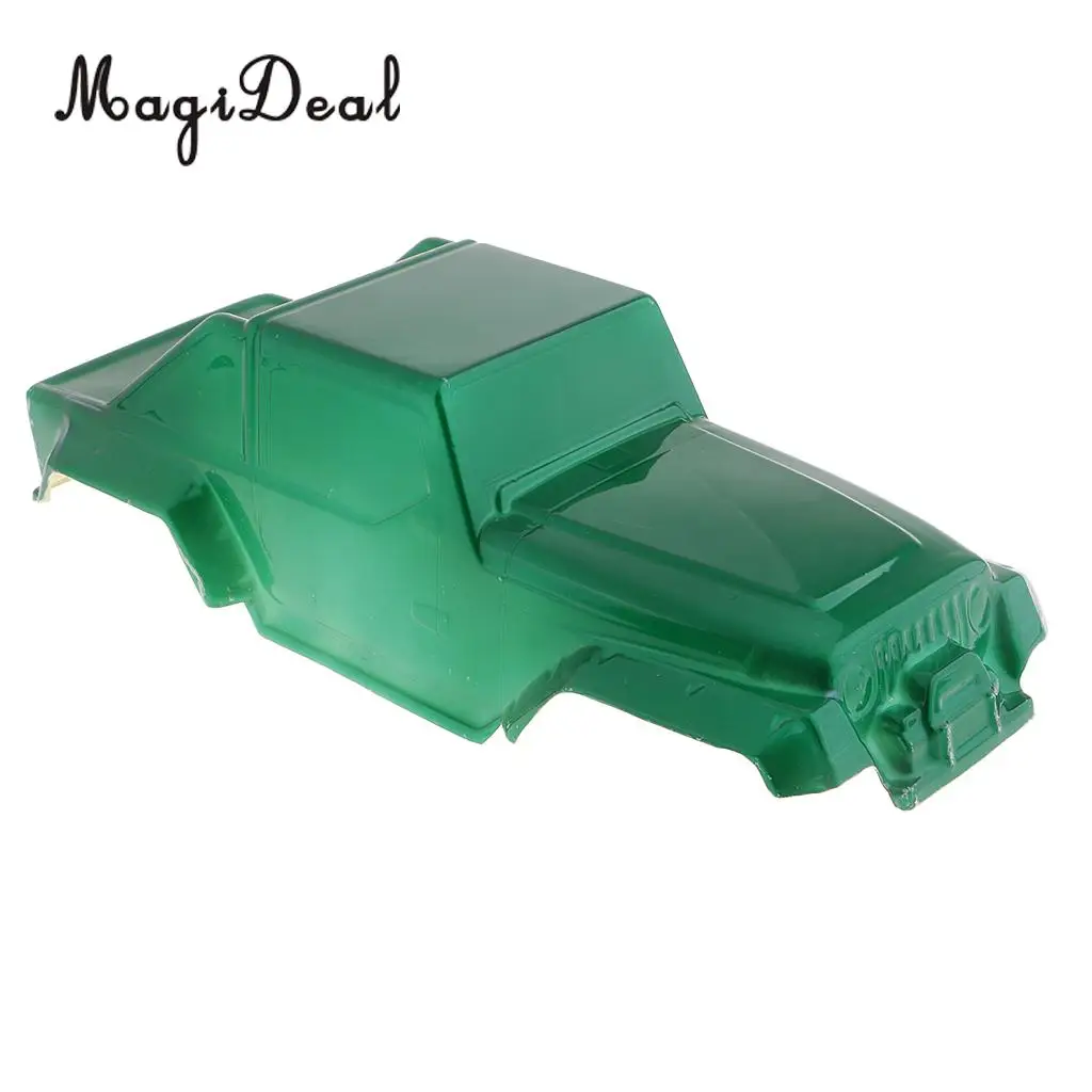 MagiDeal 1/10 Durable Plastic Body Shell 250mm Wheelbase for Axial SCX10 D90 RC Truck Jeep Models