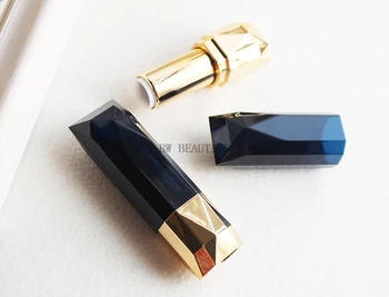 

200Pcs/Lot Sapphire Blue Lipstic Lip Balm Tube Empty High Quality Plastic Lipstick Tube Lipstick Gloss Container 12.1mm