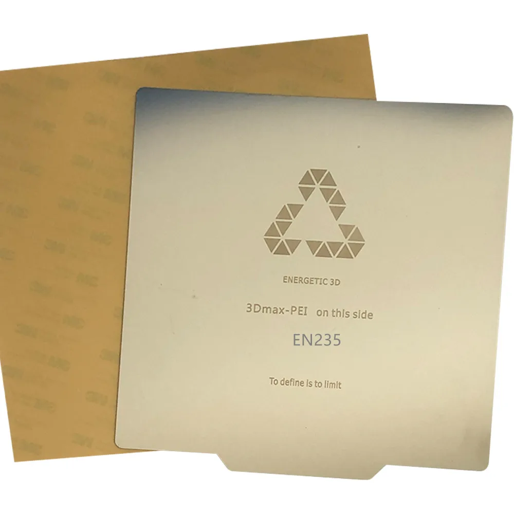 Дешево Энергичное Обновление 3d принтер Горячая кровать, удаление пружина стали PEI flexplate 235x235 построение поверхности для Ender 3 Ender 3 pro 3X Горячая кроват...