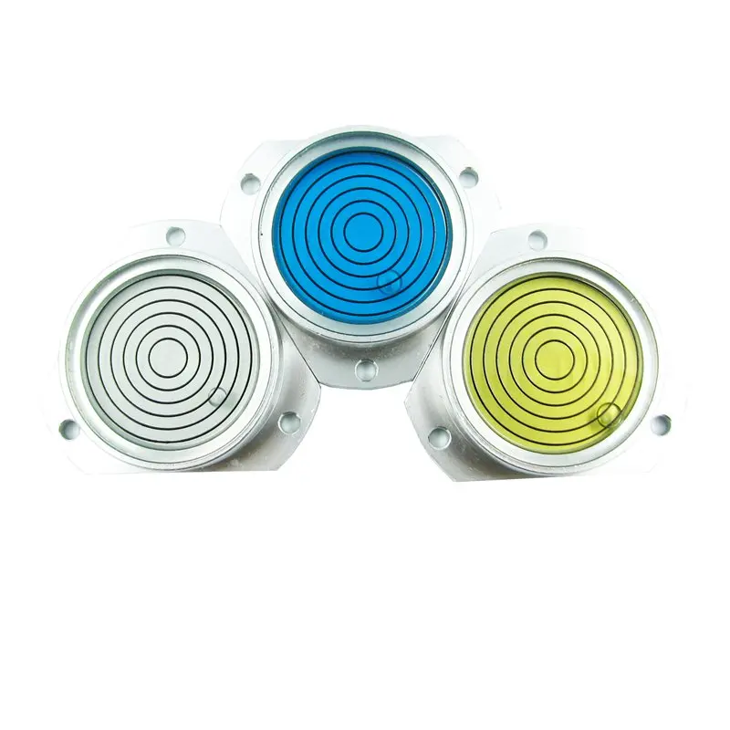 

QASE Triangular Metal Bubble Level Bubble Spirit Level Measuring Instrument Four Colors Size 48*35*13mm