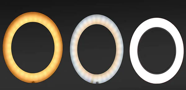 Светодиодный кольцевой светильник для фотостудии " 16 см 3200-5600K 64 светодиодный кольцевой светильник для селфи с настольным штативом