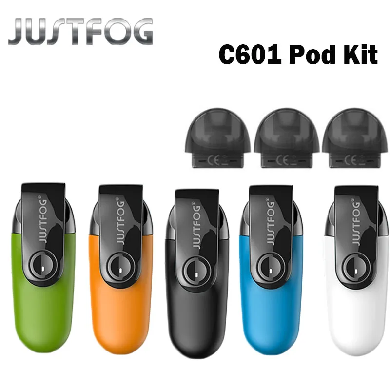 Набор Justfog C601 Pod с аккумулятором 650 мА · ч и многоразовым резервуаром 1 7 мл