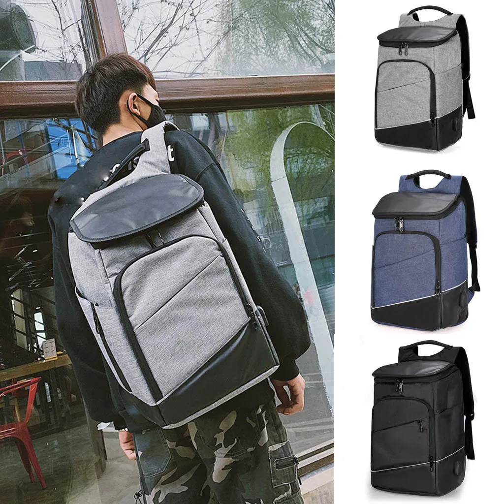 

2019 New Hot Sale Multi-Function Anti-Theft Backpack Large Capacity Laptop Bag With Solid Zipper Small Fashion brand New