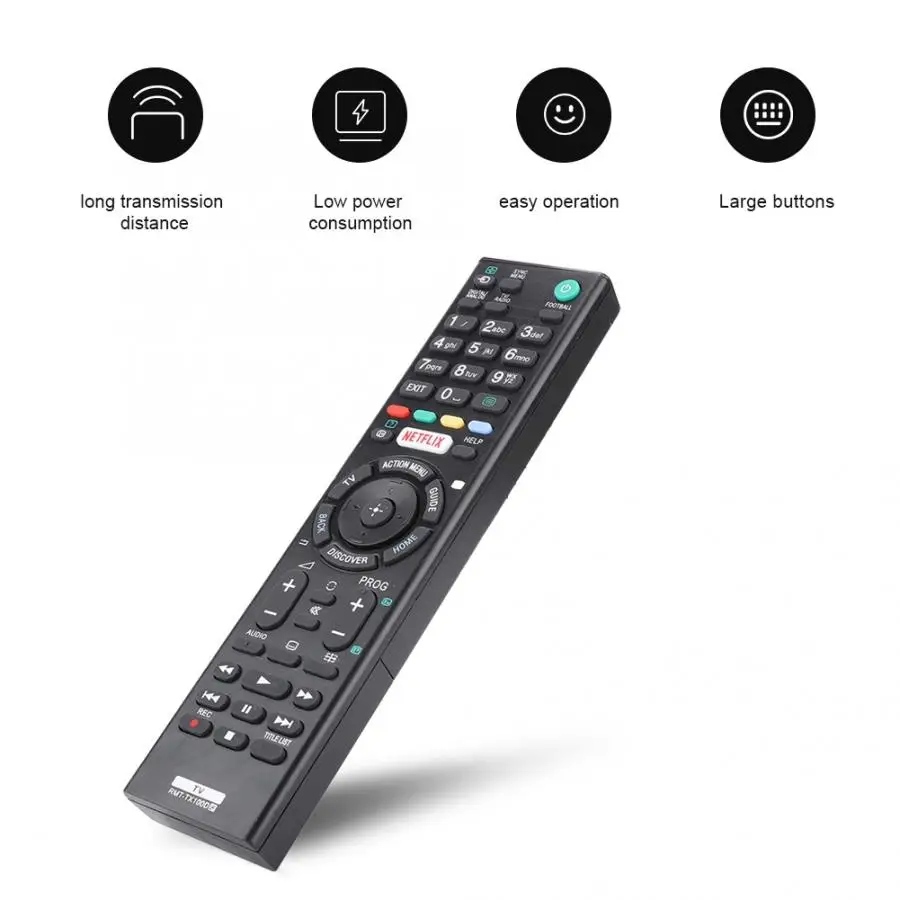 universal TV Remote Control Controller 433mhz Replacement Smart Television for Sony RMT-TX100D Without Battery | Электроника