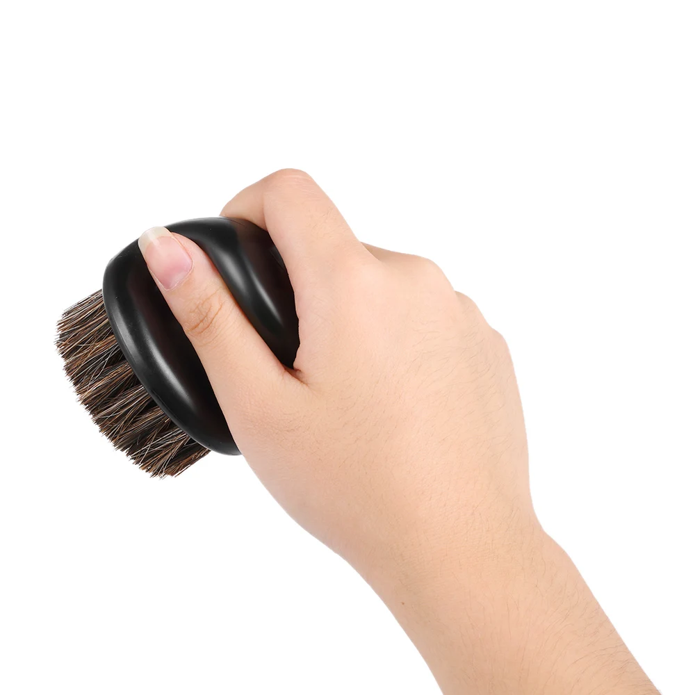 Men's Facial Beard Brush Barber Hair Sweep Brush Mustache Neck Face