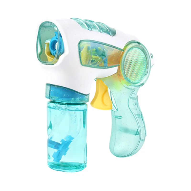 

2018 New Flashing Light Up Children Bubble Summer Swimming Machine Toys Birthday Gift For Fun Wholesale Drop Shipping